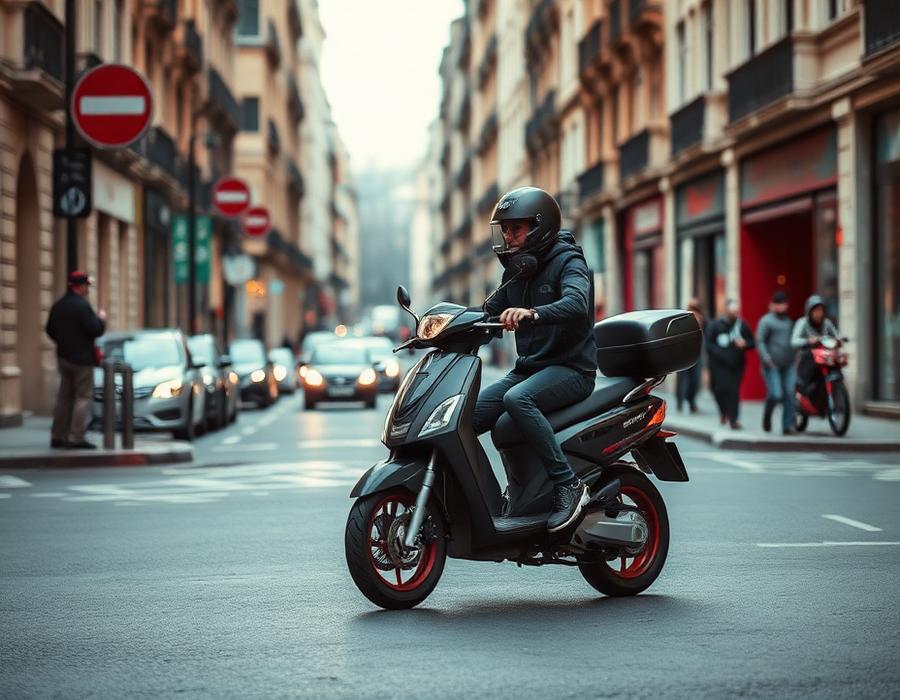 Motociclistas urbanos